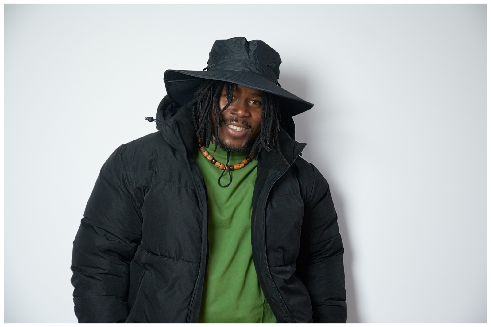 Portrait de Regis Tsoumbou bakana, sourire